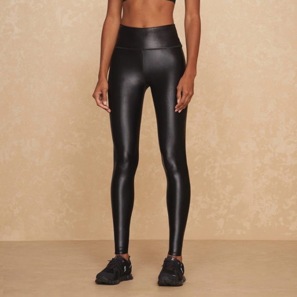Noli Liquid Legging Black Gloss Size Medium - Picture 1 of 7